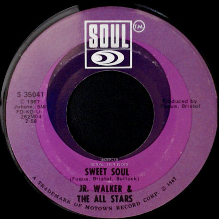 Jr. Walker & The All Stars - Come See About Me / Sweet Soul side B