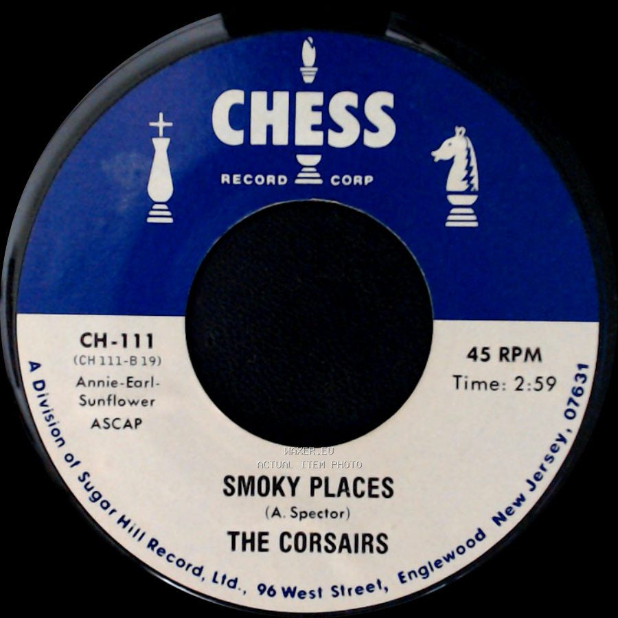 The Jaynettes / The Corsairs - Sally Go 'round The Roses / Smoky Places side B