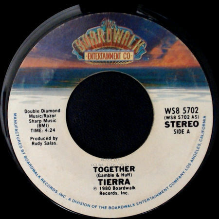 Tierra - Together / Zoot Suit Boogie - Rudy Salas - 'in The Mood Theme' By Garland & Rose side A