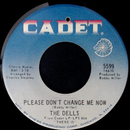 The Dells - Wear It On Our Face / Please Don't Change Me Now side B