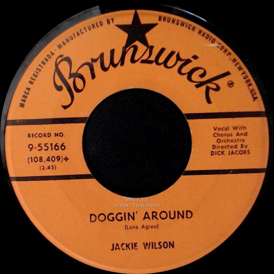 Jackie Wilson - Night / Doggin' Around side B