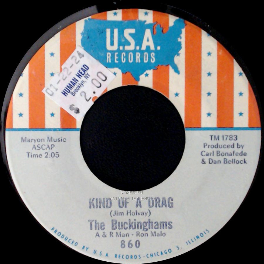 The Buckinghams - You Make Me Feel So Good / Kind Of A Drag side B