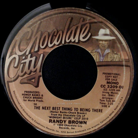 Randy Brown / Ricky Brown - The Next Best Thing To Being There / The Next Time Being There side A