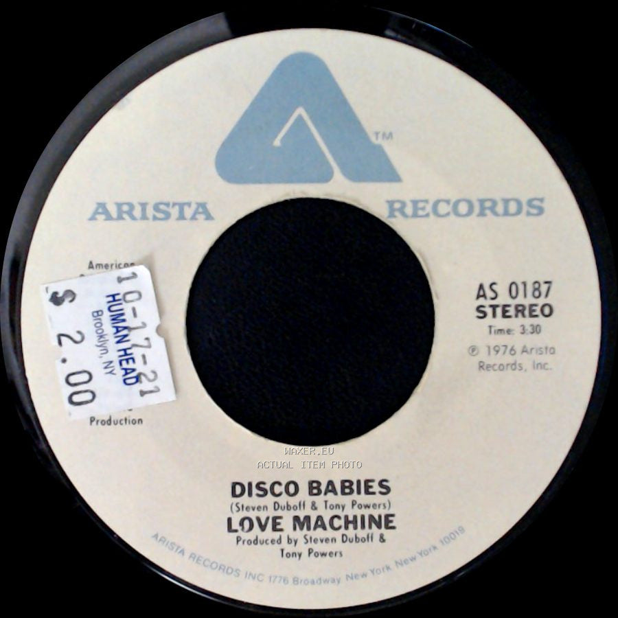Love Machine / Disco Babies - Make Somebody Happen / Love Machine side B