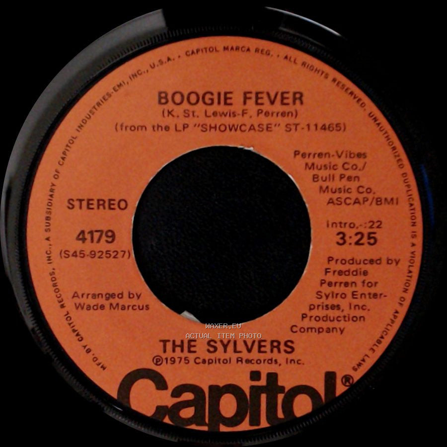 The Sylvers - Free Style / Boogie Fever side B