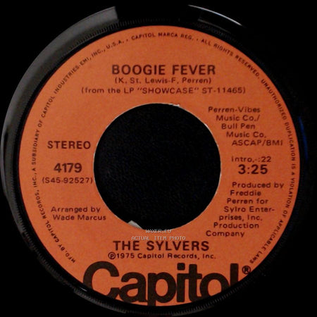 The Sylvers - Free Style / Boogie Fever side B