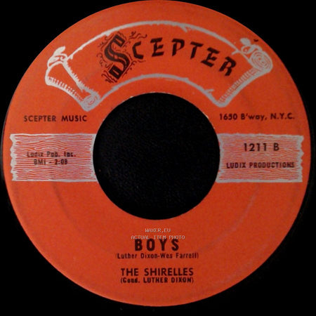 The Shirelles - Boys / Will You Love Me Tomorrow side A