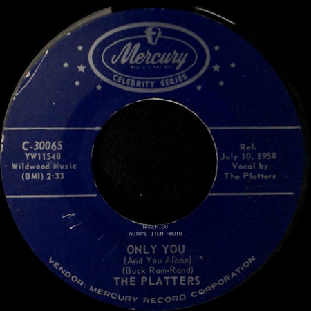 The Platters - Only You / The Great Pretender side A