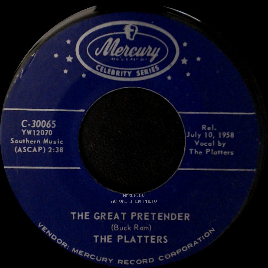 The Platters - Only You / The Great Pretender side B
