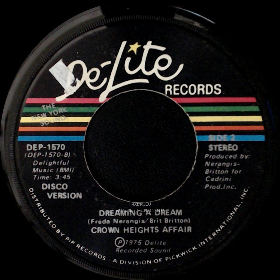 Crown Heights Affair - Dreaming A Dream / Dreaming A Dream side B