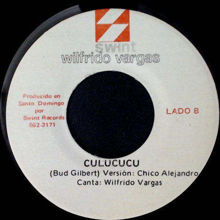 Wilfrido Vargas - A Millon / Culucucu side B