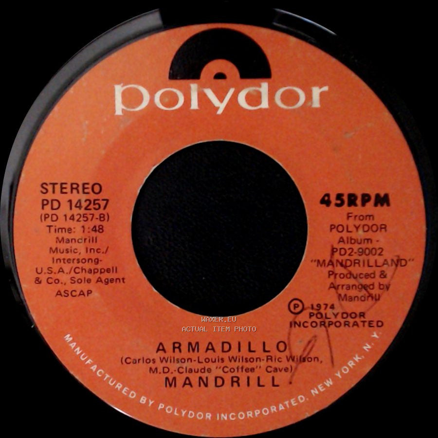 Mandrill - Armadillo / The Road To Love side A