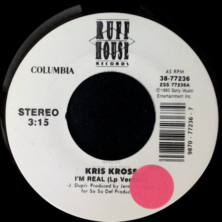 Kris Kross - Sound Of My Hood / I'm Real (Lp Version) side B