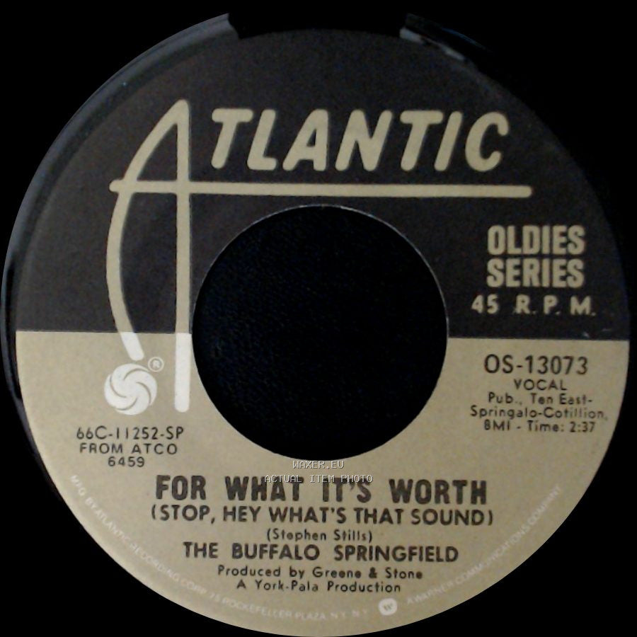 The Buffalo Springfield - Rock 'n' Roll Woman / For What It's Worth (Stop, Hey What's That Sound) side B