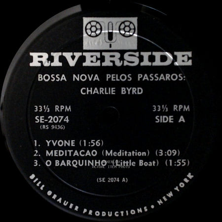 Charlie Byrd - Bossa Nova Pelos Passaros / Bossa Nova Pelos Passaros side A