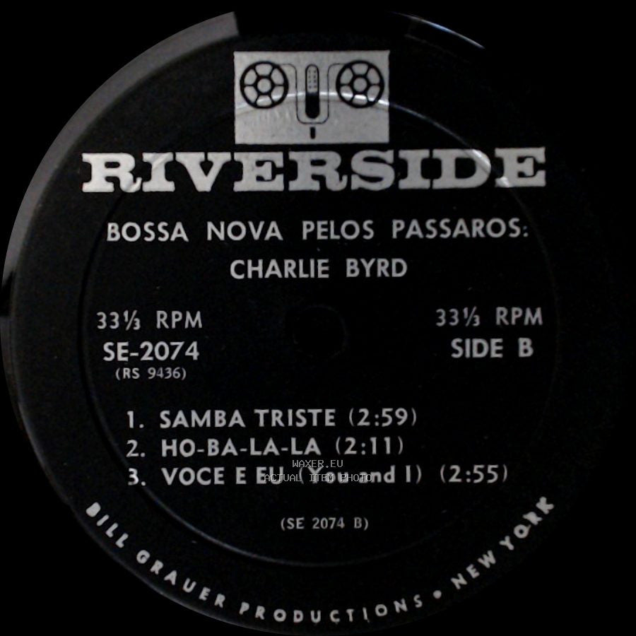 Charlie Byrd - Bossa Nova Pelos Passaros / Bossa Nova Pelos Passaros side B