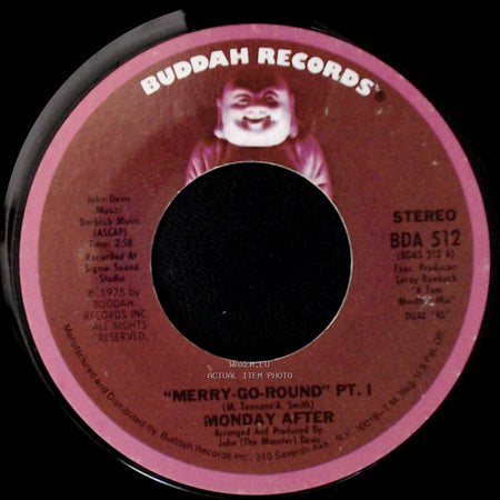 Monday After - Merry-Go-Round Pt. 1 / Merry-Go-Round Pt. Ii side A