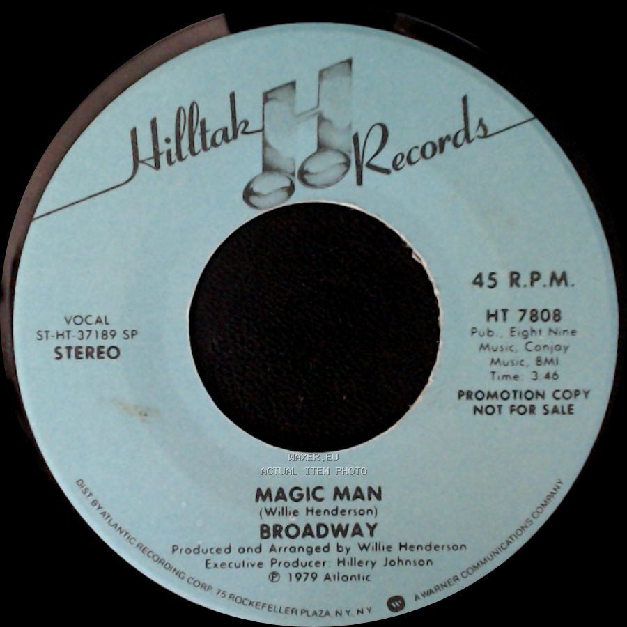 Broadway - Magic Man / Magic Man side A