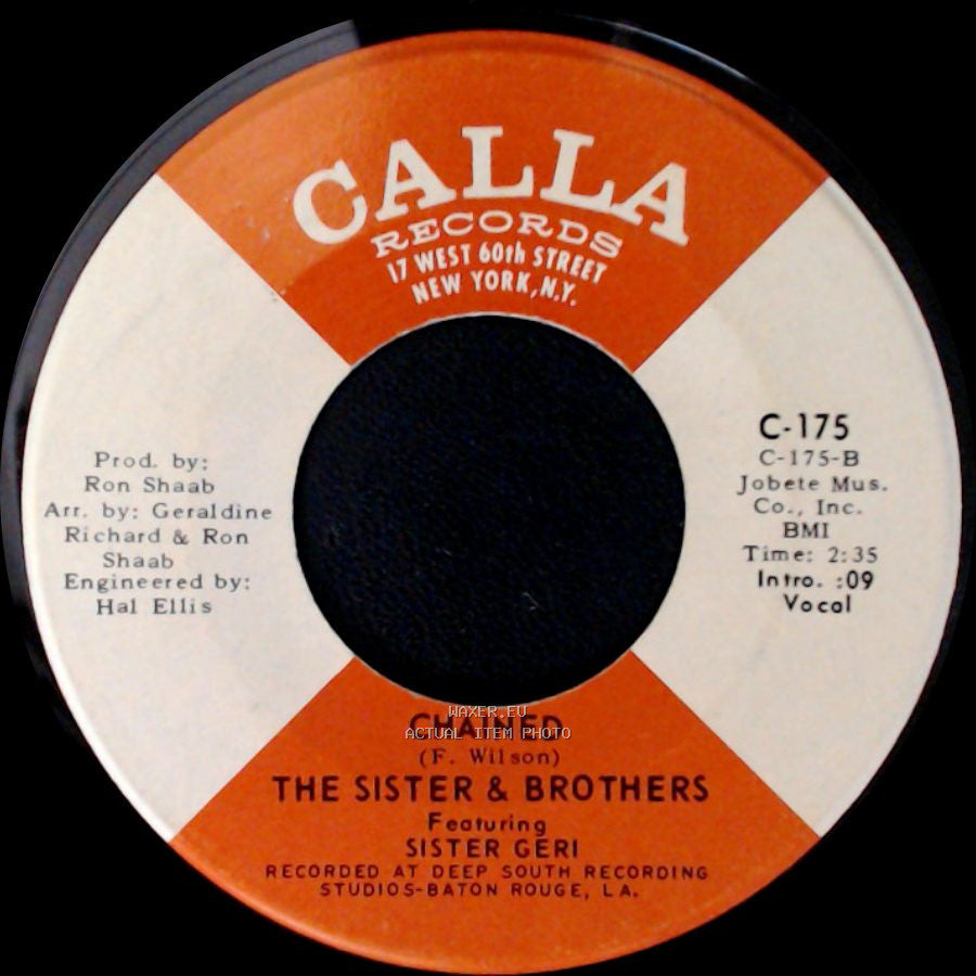 The Sister & Brothers - Chained / Ack-A-Fool side A