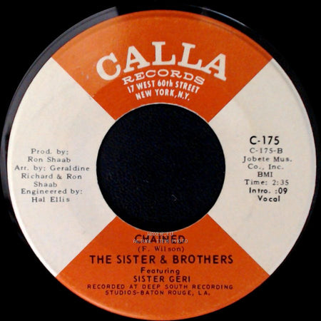 The Sister & Brothers - Chained / Ack-A-Fool side A