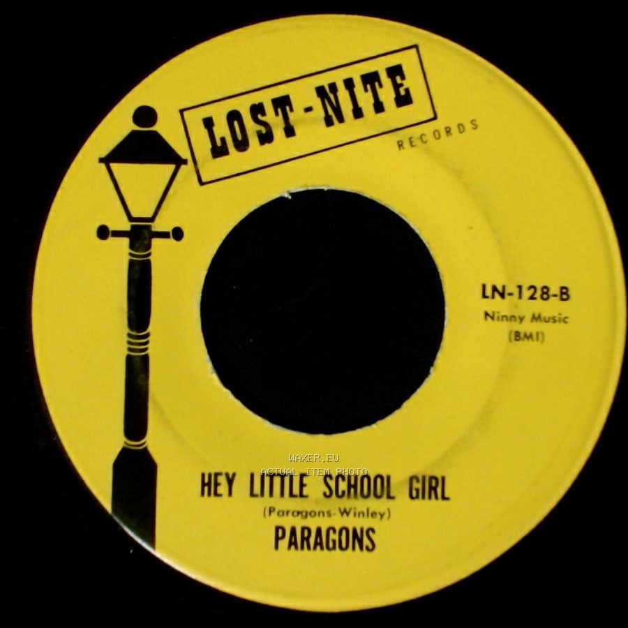 Paragons - Florence / Hey Little School Girl side B