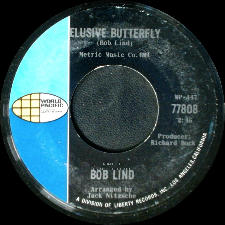 Bob Lind - Elusive Butterfly / Cheryl's Goin' Home side A