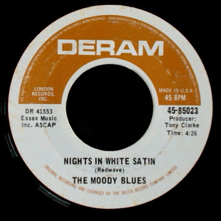 The Moody Blues - Nights In White Satin / Cities side A