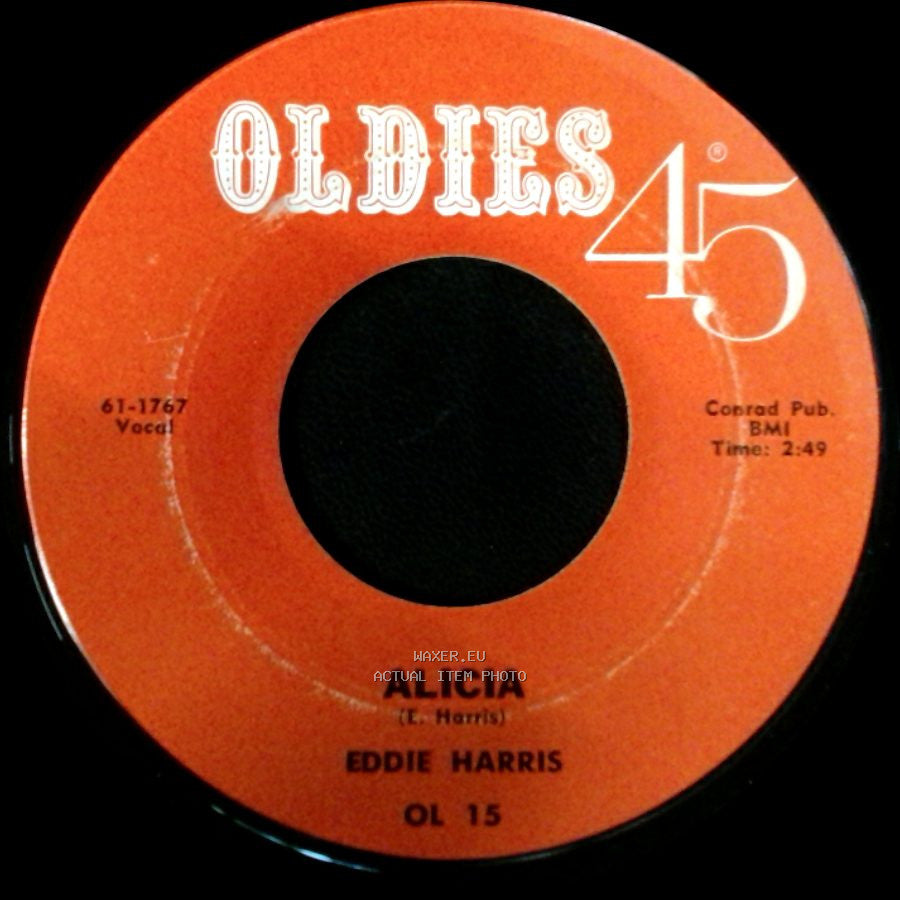 Eddie Harris - Exodus / Alicia side B