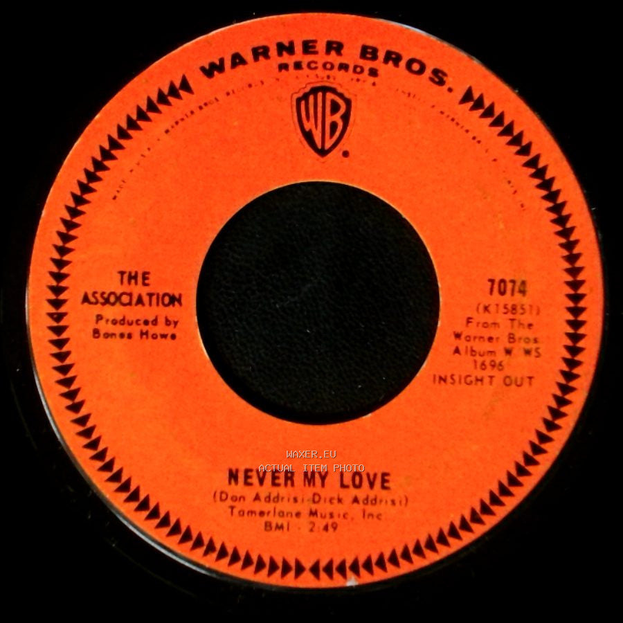 The Association - Never My Love / Requiem For The Masses side A