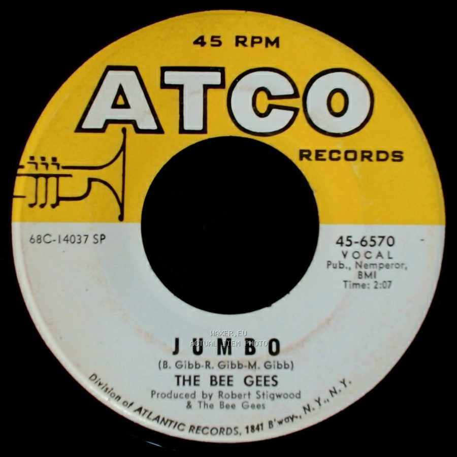 The Bee Gees - The Singer Sang His Song / Jumbo side B