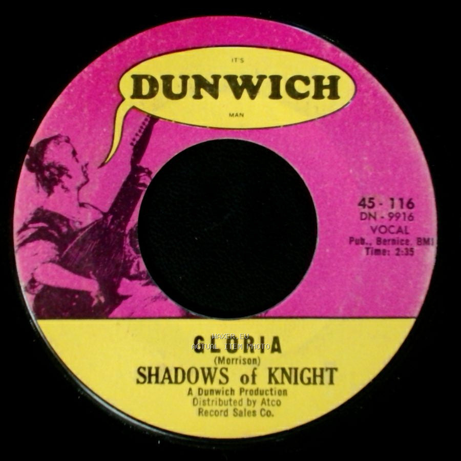 Shadows Of Knight - Dark Side / Gloria side B