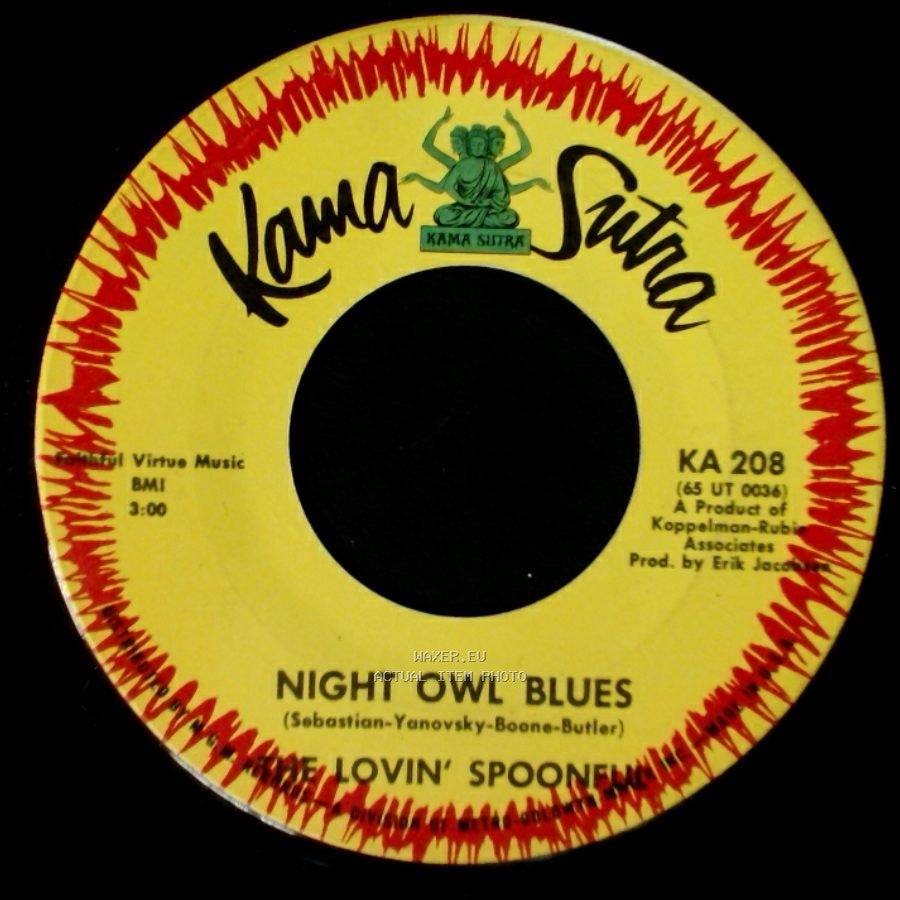 The Lovin' Spoonful - Night Owl Blues / Daydream side A