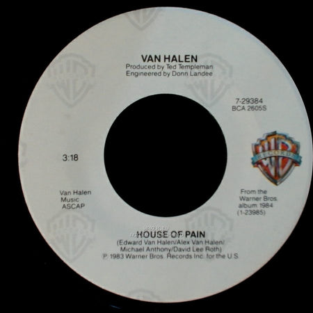 Van Halen - Jump / House Of Pain side B