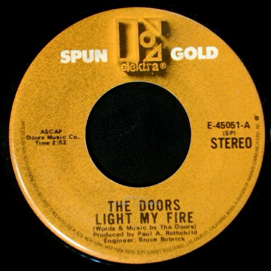 The Doors - Light My Fire / Love Me Two Times side A