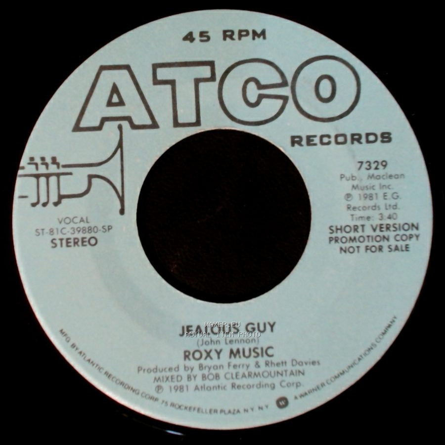 Roxy Music - Jealous Guy / Jealous Guy side A