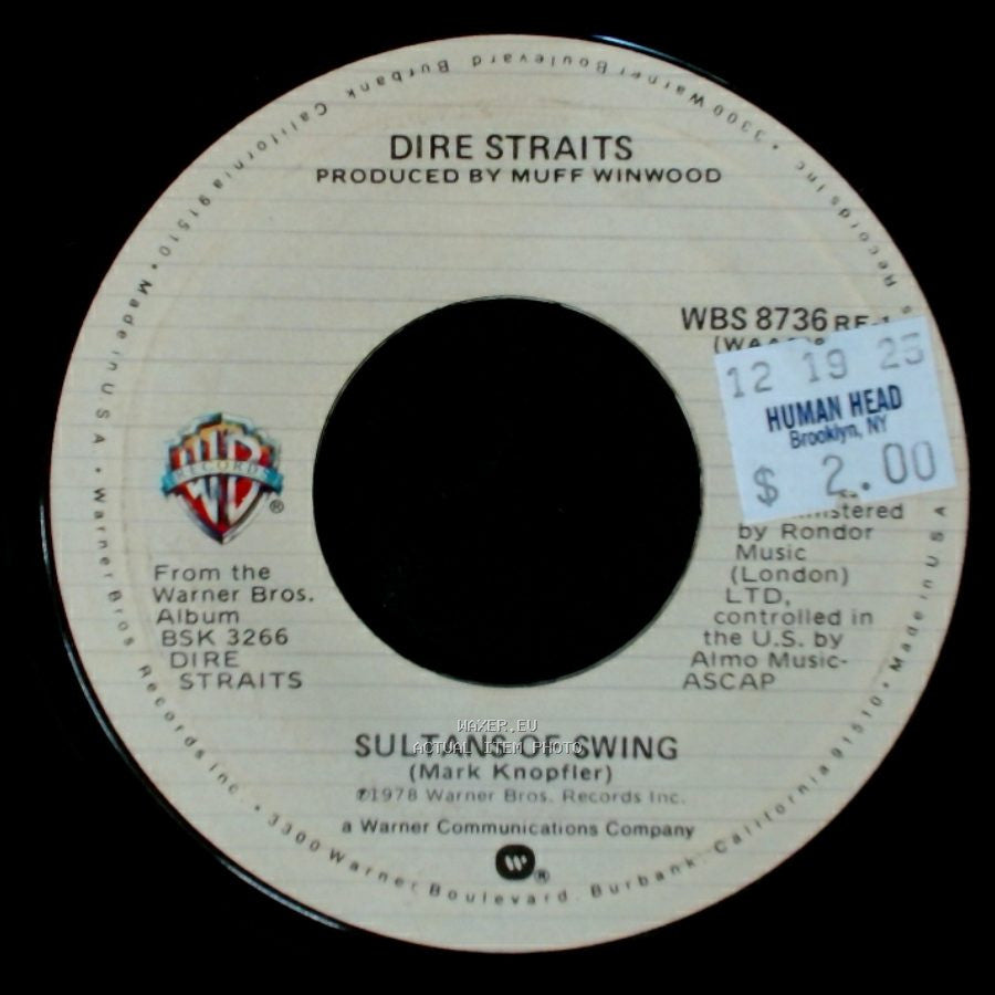 Dire Straits - Southbound Again / Sultans Of Swing side B
