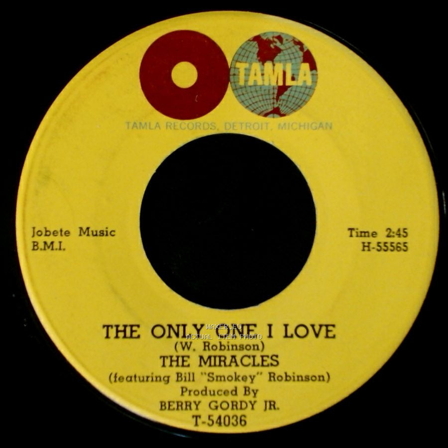 The Miracles - The Only One I Love / Ain't It Baby side A