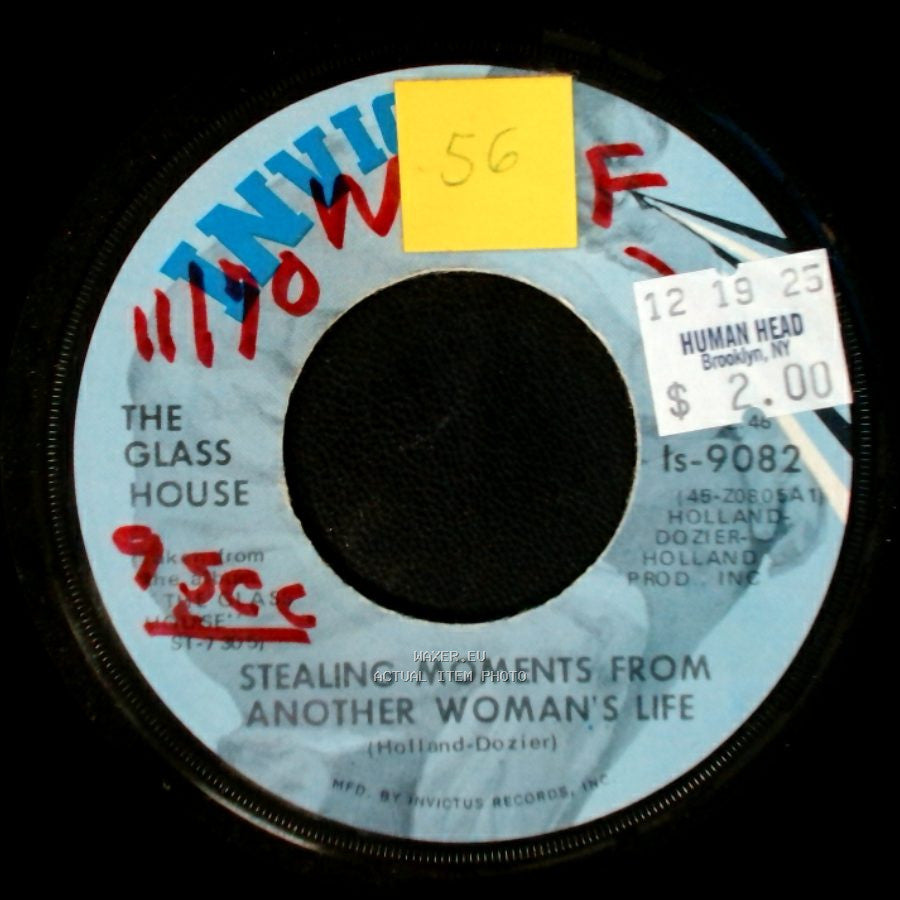 The Glass House - If It Ain't Love, It Don't Matter / Stealing Moments From Another Woman's Life side B