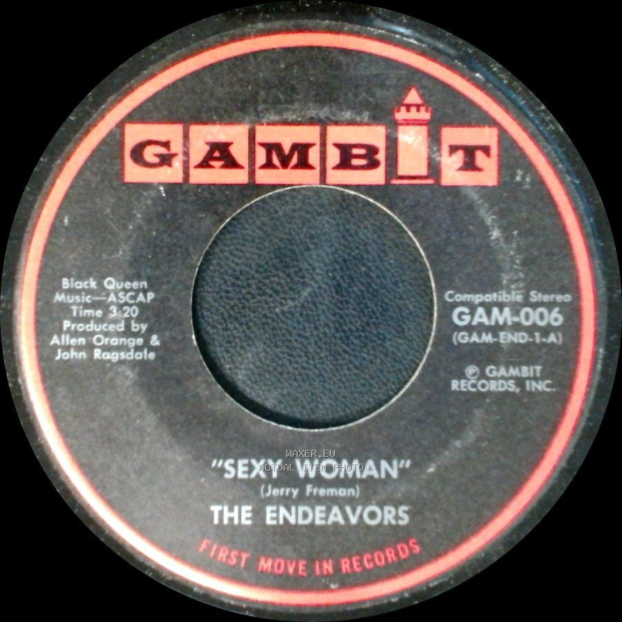 The Endeavors - Sexy Woman / Who! Shaft Where? side A