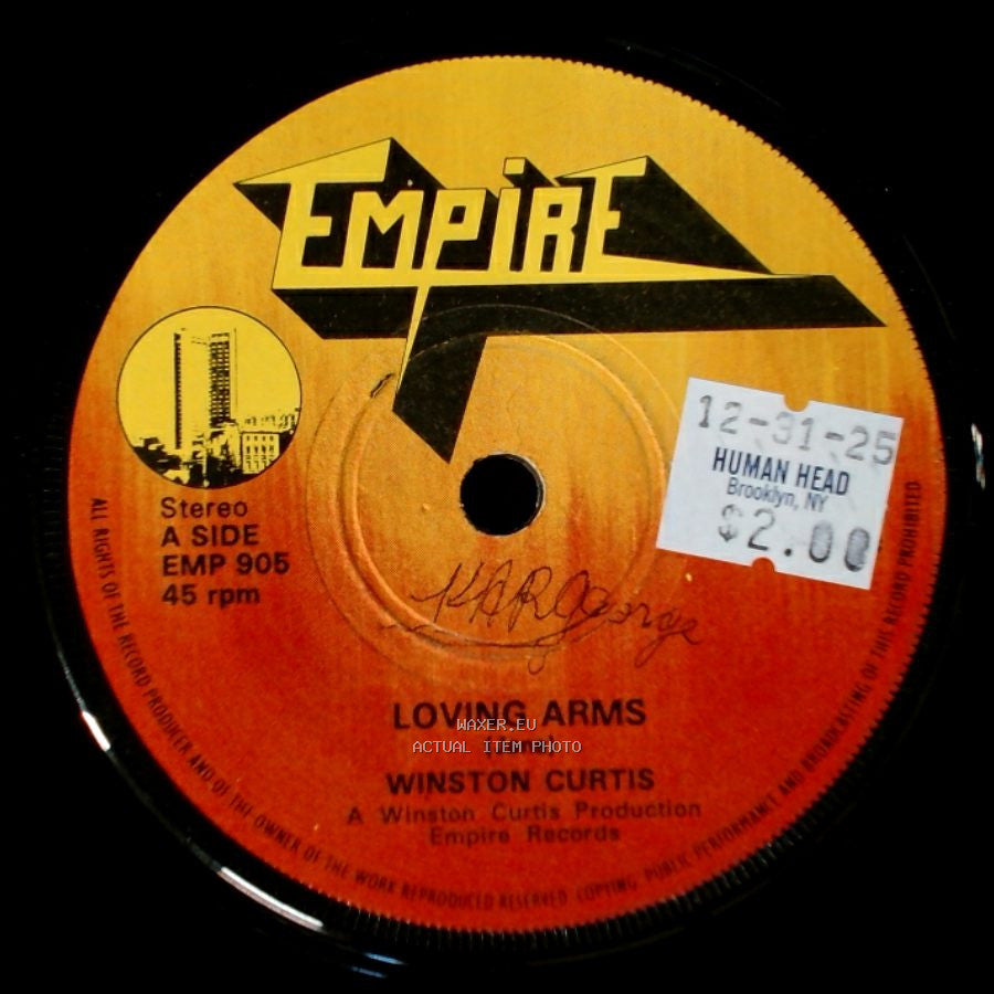 Winston Curtis - Loving Arms / Loving Version side A