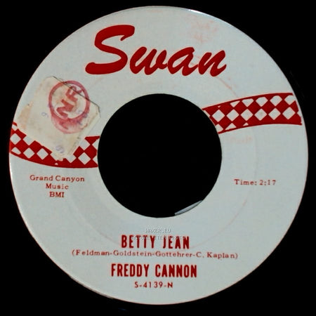Freddy Cannon - Betty Jean / Patty Baby side A