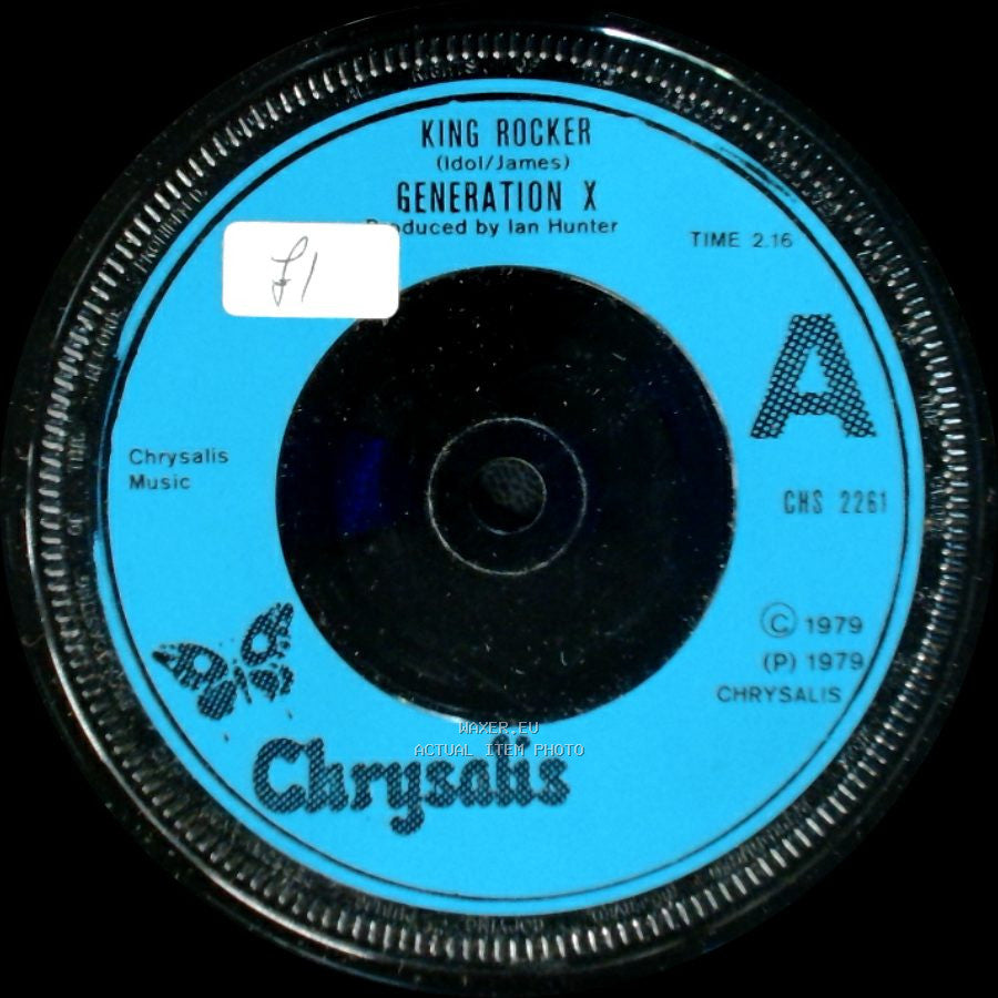 Generation X - Gimme Some Truth / King Rocker side B