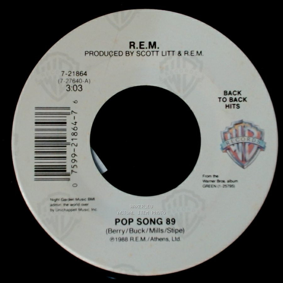 R.E.M. - Stand / Pop Song 89 side B
