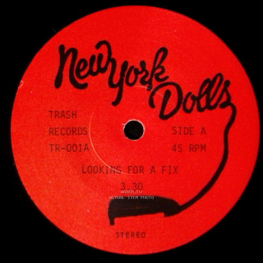 New York Dolls - Looking For A Fix / Who Are The Mystery Girls ? side A