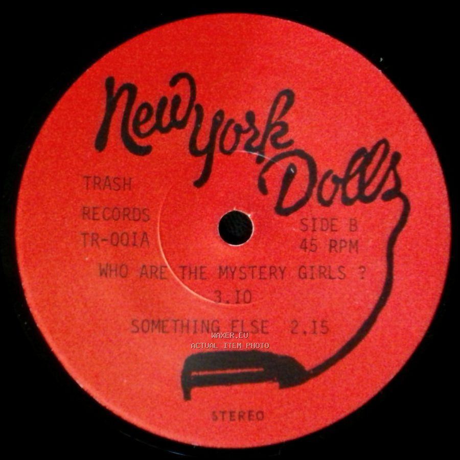 New York Dolls - Looking For A Fix / Who Are The Mystery Girls ? side B