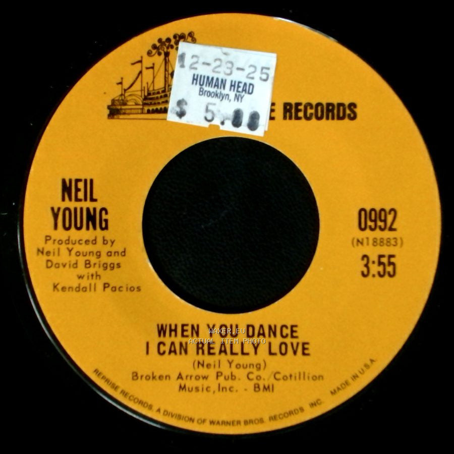 Neil Young - When You Dance I Can Really Love / Sugar Mountain side A