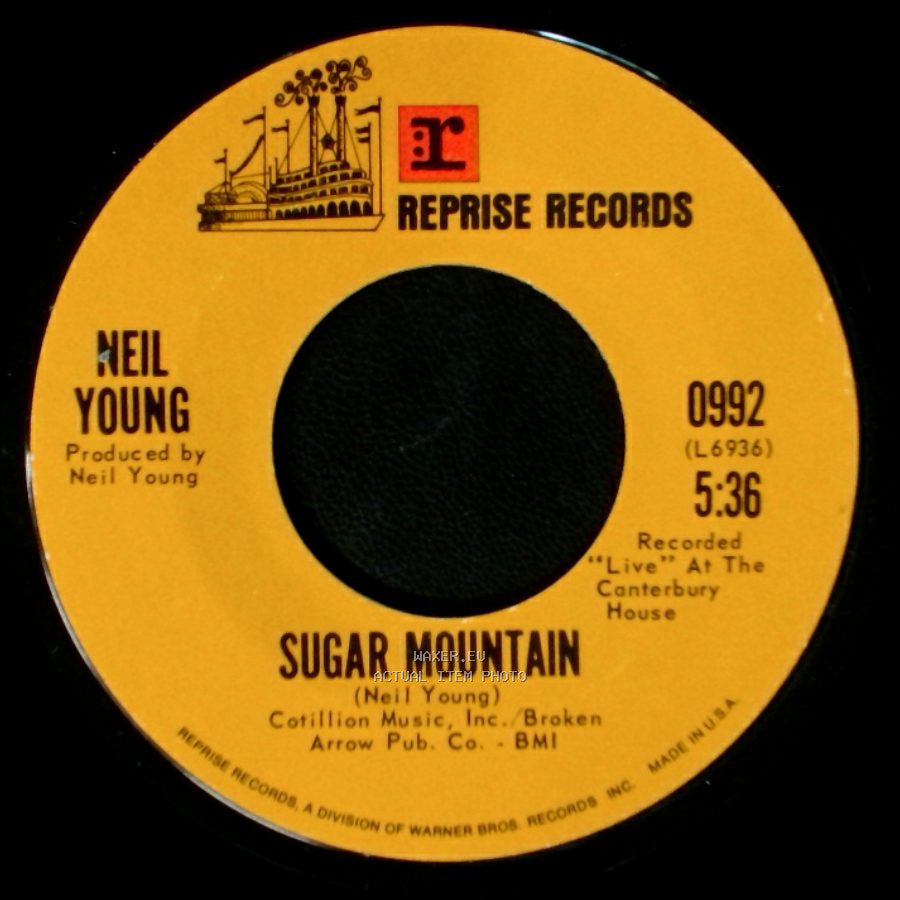 Neil Young - When You Dance I Can Really Love / Sugar Mountain side B
