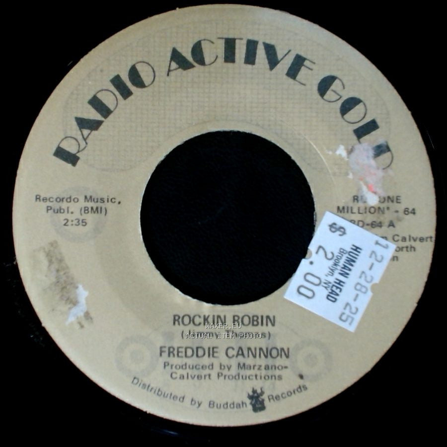 Freddie Cannon - Rockin Robin / Red Valley side A