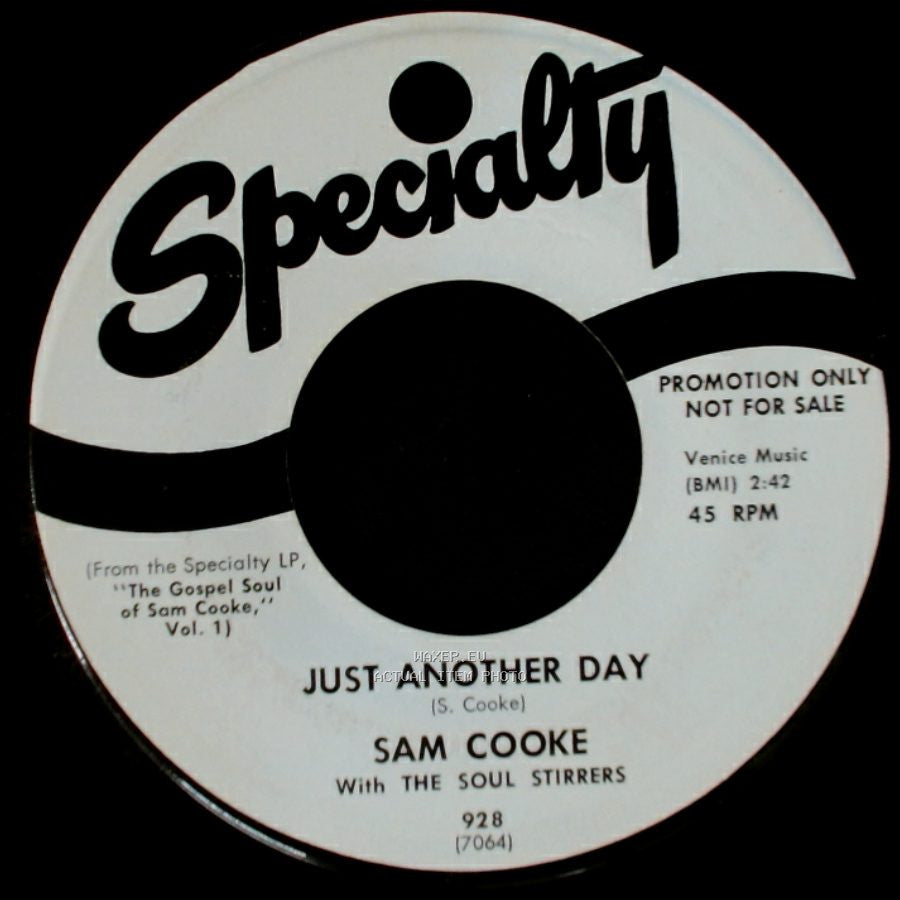 Sam Cooke - Christ Is All / Just Another Day side B