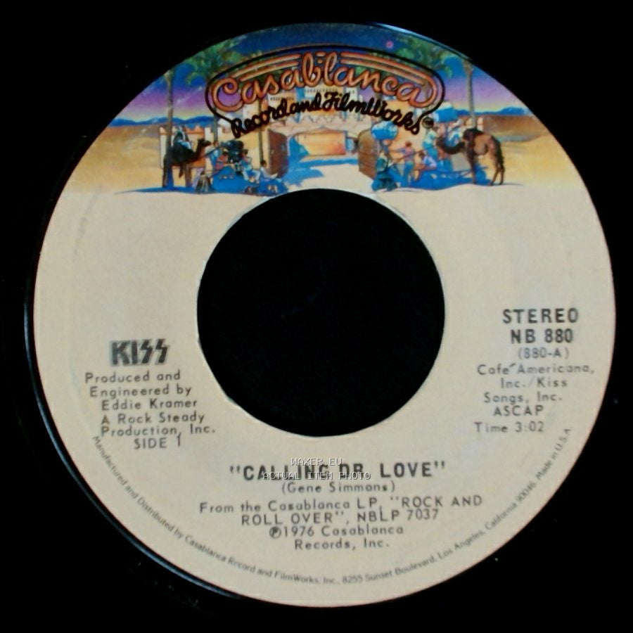 Kiss - Calling Dr. Love / Take Me side A
